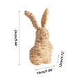 thumbnail image 1 of EUDIDV Home Decor Clearance Hand Woven Easter Bunny Easter Decorations Home Crafts Ornaments Home Decor Items, 1 of 2