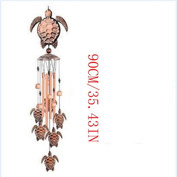 EUDIDV Home Decor Items 11 Optional Handmades Copper Wind Chimes_unique Design And Beautiful Meaning Giving The Warm Melody Of Home Decorative Accessories