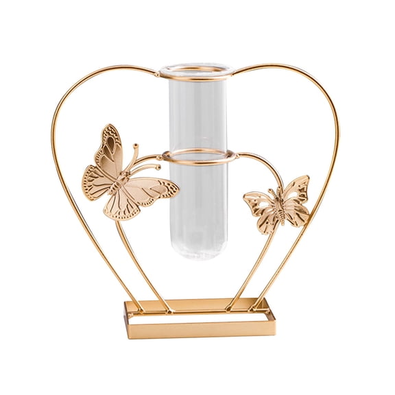 EUDIDV Home Decor Items Home Artificial Flower Decoration Living Room Desktop Simulation Flower Arrangement Dining Table Hydroponic Vase Decoration Style Decoration Decorative Accessories