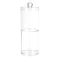 thumbnail image 1 of EUDIDV Home Storage Boxes Cosmetic Cotton Storage Box Cotton Stick Container Cosmetic Pads Dispenzer Acrylic Cosmetic Organizer Makeup Containers Cotton Pad Dispenser Plastic Cot Shelf Dividers, 1 of 6
