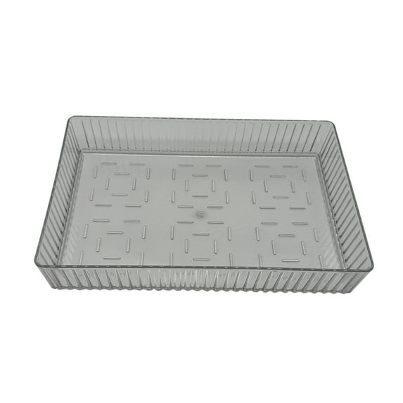 EUDIDV Home Storage Boxes Under The Table Box Shelf Shelf Drawer Built-in Organizer Cosmetic Desktop Acrylic Transparent Divider Storage Shelf Dividers