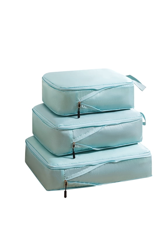 Home Storage Boxes Travel Clothes Compression Storage Bag Three Piece Portable Multifunctional Luggage Bag Shelf Dividers