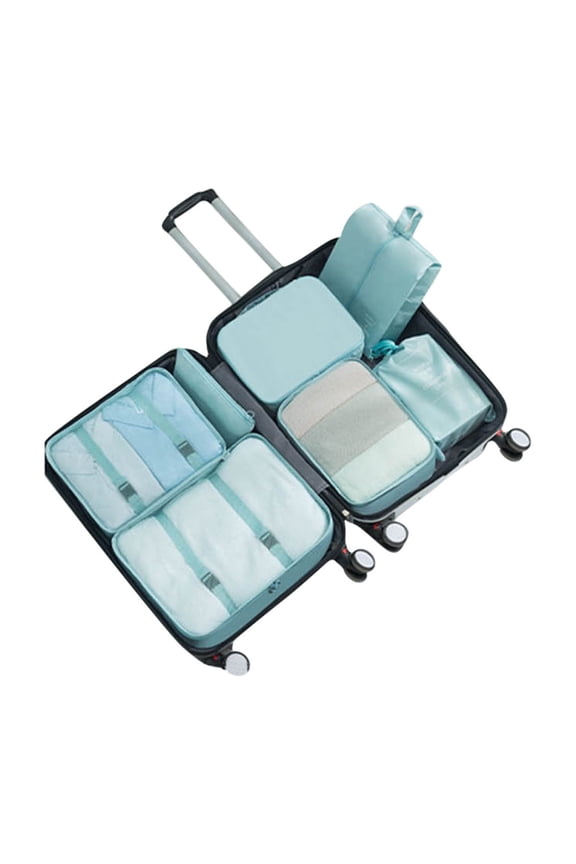 Home Storage Boxes Travel Storage Bag Seven-piece Set Clothing Luggage Storage Bag Multi-function Clothing Packaging Storage Bag Travel Bag Shelf Dividers