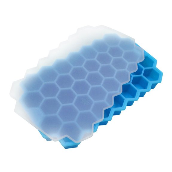 EUDIDV Ice Lattice Ice Cube Tray Honeycomb Shape Ice- Maker Ice Tray Ice Trays Storage Containers 2pcs Ice Lattice Mold Ice Molds for Whiskey