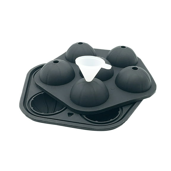 EUDIDV Ice Lattice Ice Cube Tray Ice Block Trays Basketball Ice Block Molds Reusable 5-Ice Block Maker Ice Lattice Mold Ice Molds for Whiskey