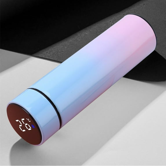 EUDIDV Insulated Leak-proof Stainless Steel Flask Vacuum Cup With Smart Temperature Display,Tactile Sensation Display Temperature 304 Stainless Steel Insulation Cup Travel Stainless Steel Mug