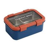 EUDIDV Insulated Travel Mug Lunch Box Compartment Lunch Box For Office Workers Temperature Lightweight Students With Rice Divider Stainless Steel Insulation Lunch Box Thermos