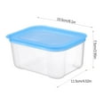 thumbnail image 1 of EUDIDV Leakproof Kitchen Storage Box, Freezer Sealing Box, Food Grade Packaging Preservation Box, Refrigerator Storage Box Leakproof Food Box, 1 of 2