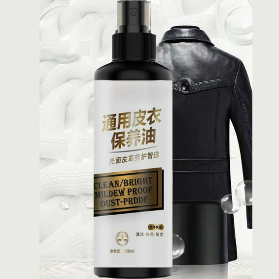 EUDIDV Leather Repair Leather Oil Maintenance and Care Solution Genuine Leather Black Refurbishment Cleaner Jacket Leather Repair Cleaner 300ml Leather Restoration Cream