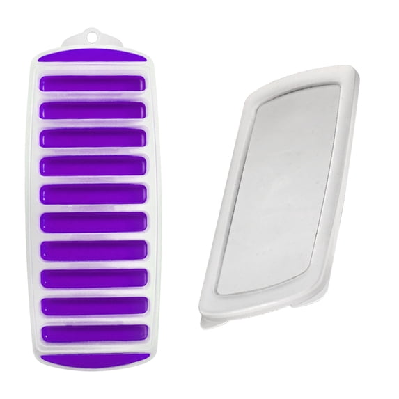 EUDIDV Long Cylindrical Ice Tray Jelly Ice Molding Plastic;Ice Cube Tray; Ice Lattice Mold