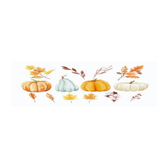 EUDIDV Memory Bath Mat Halloween Thanksgiving Pumpkins Doormat Rug - Non-Slip Entrance Doormat Rug Indoor For Home/Bathroom/Kitchen/Bedroom Water-Absorbing