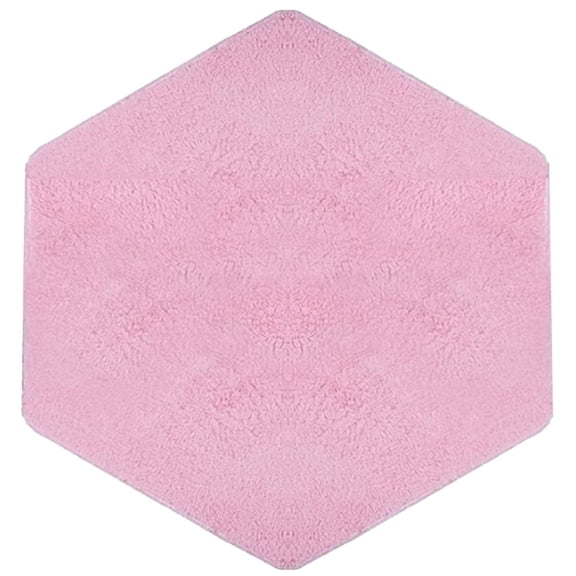 EUDIDV Memory Bath Mat Velvet Carpet For Princess Hexagonal Tent Floor Mat Comfortable Soft Water-Absorbing