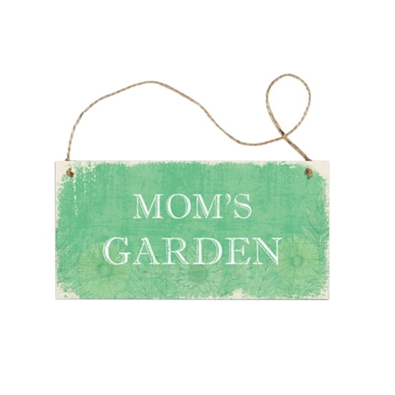 EUDIDV Mesmerizing Gate Signage Garden Plaque Wood Plaque Sign Wall Hanging Sign Size.5×13.5cm Decorative Durable Gate Sign