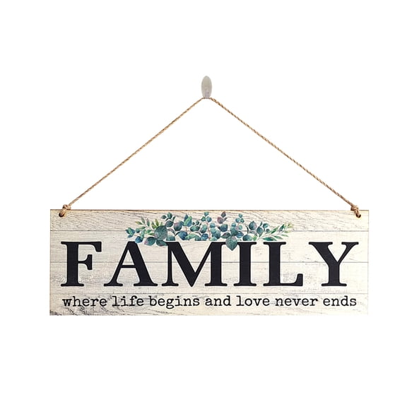 EUDIDV Mesmerizing Gate Signage Wooden Hanging Home Wall Decor Hanging Tag Home Wall Decoration Decorative Durable Gate Sign