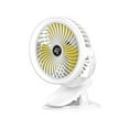 thumbnail image 1 of EUDIDV Portable Lighted Fans​ Portable Fan, Versatile Fan, Personal Desk Fan, USB Rechargeable Fan With LED Light, Clip Fan;Fans with Illumination, 1 of 7