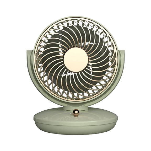 EUDIDV Mini Fan Portable Whole Room Circulator Fan With 3 Speeds- Adjust-able Angle Desktop Fan- Ideal For Home- Office- Dormitory USB Fan Portable