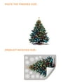 thumbnail image 1 of EUDIDV Nativity Ornament New Window Stickers Colored Lights Christmas Trees Snowflake Decoration Double-sided Printing Visible Window Stickers Self-adhesive Xmas Decor Items, 1 of 6