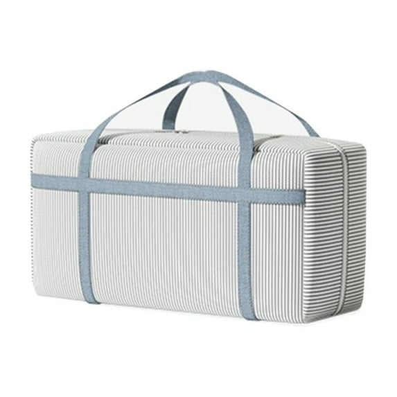 EUDIDV Ornament&nbsp;Storage Heavy Duty Storage With Reinforced Handles Extra Large Storage Bags For Clothes Toys Christmas Decoration Organizer Tote Bag Thickened Double Zipper Storage Bins