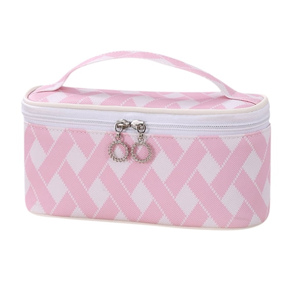 EUDIDV Ornament Storage Portable Makeup Bag With Large Storage Capacity Exquisite And High End Travel Storage Box Wash Bag Storage Bins
