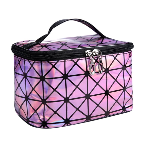 EUDIDV Ornament Storage Portable Makeup Bag With Large Storage Capacity, Exquisite And High-end Travel Storage Box, Wash Bag Storage Bins