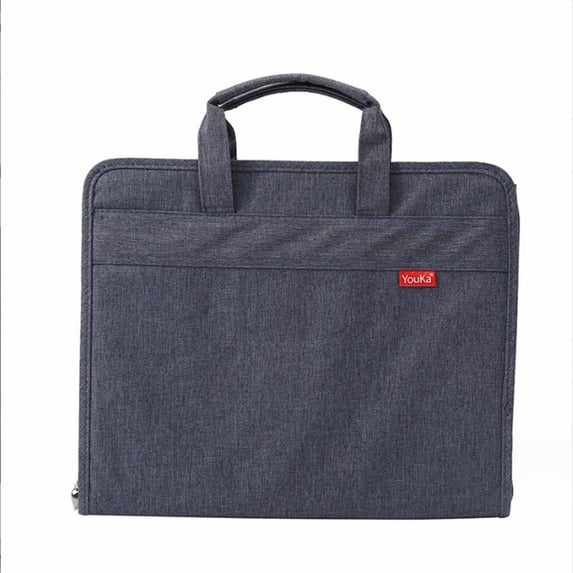 EUDIDV Paper Folder Holder Canvas Accordion Bag Multi Layer Document Bag Student Document Bag Portable Test Paper Bag Storage Bag Portable File Case