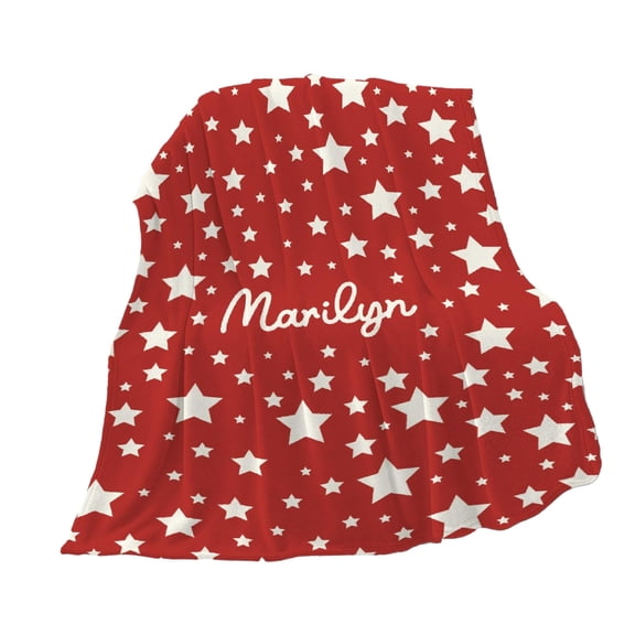 EUDIDV Patriotic Decor Independence Day Blanket Party Blanket Flannel Bed Blanket USA Flag Day Themed Lightweight Sofa Throw Blanket Party Supplies​