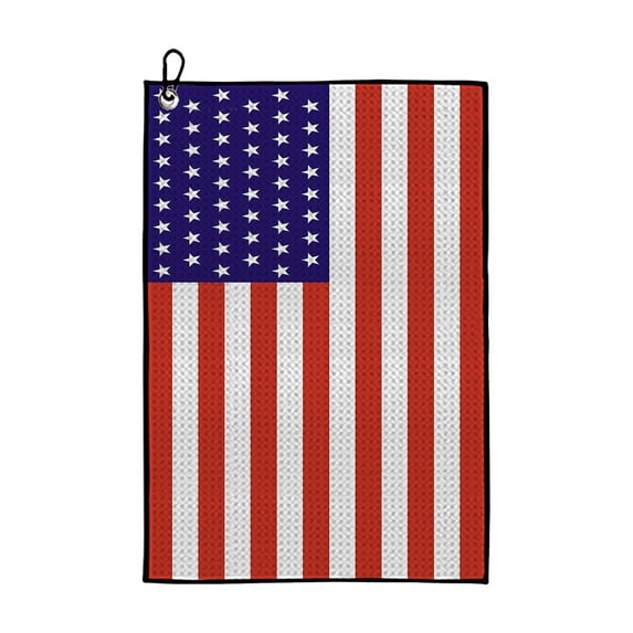 EUDIDV Patriotic Decor Pineapple Golf Blanket Absorbent drying Towel Men's Sports Towel Blanket Non fading Lightweight Blanket Convenient Towel For Home Travel Party Supplies
