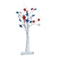 thumbnail image 1 of EUDIDV Patriotic Decor USB Battery Use Independence Day Red White And Blue Five Pointed Star Small Tree Light Party Supplies​, 1 of 5
