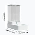 thumbnail image 1 of EUDIDV Pet Feeding Tools Automatic Cats Feeder Smart Timed Cats Feeding Station 3.8L Auto Dog Waterer Bowl Dispenser Dispense Pet Food Container Programable Dry Food Dispenser Creature Care Feeder, 1 of 5