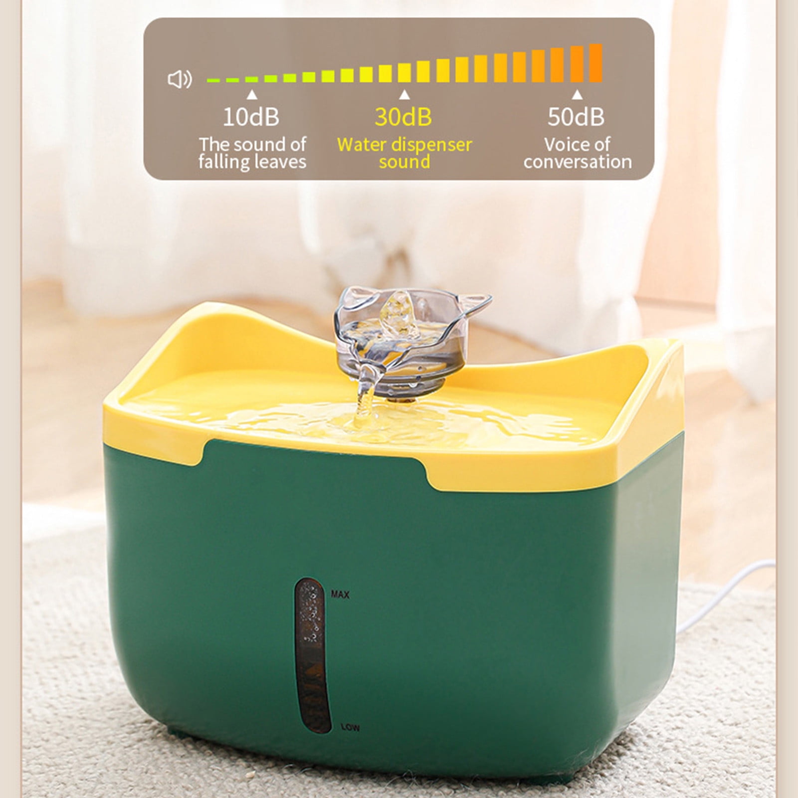EUDIDV Pet Feeding Tools Pet Intelligent Water Dispenser Pet Automatic Water Feeder Large Capacity Automatic Circulation Dog Water Bowls Creature Care Feeder