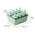 thumbnail image 1 of EUDIDV Popsicles Molds Creative Large Capacity 8 Popsicles Baby Popsicle Making Tool Reusable Popsicle Making Tool Popsicle Mold Trays Popsicle Molds for Kids, 1 of 2
