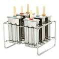 thumbnail image 1 of EUDIDV Popsicles Molds Stainless Steel Popsicle Rack Ice Lolly Popsicle Maker Ice Cream Popsicle Mold Trays Popsicle Molds for Kids, 1 of 4