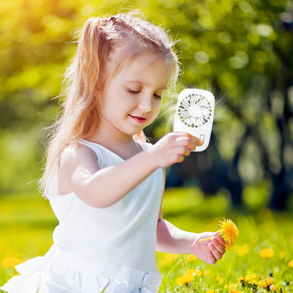 EUDIDV Portable Fan Camera Fan Super Book USB Fan Strap Portable Outdoor Travel Fan Cute Portable Fan;Suitable for Indoor and Outdoor Use