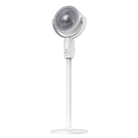 EUDIDV Portable Fan Indoor Pedestal Fan Oscillating Fan High Speed Vertical Fan 360 Circulation Quiet And Powerful Floor Fan For Bedroom Home Office White;Suitable for Indoor and Outdoor Use