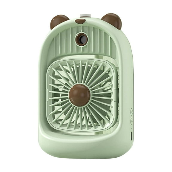 EUDIDV Portable Fan New Spray Hydration Mini Desktop Cooler Office Usb Humidification Spray High Wind Student Fan;Suitable for Indoor and Outdoor Use