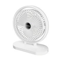 EUDIDV Portable Fan Silent Three-speed Multi-angle Supply Small Fan 9in Silent Double Bracket Strong Wind Fan;Suitable for Indoor and Outdoor Use