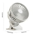 thumbnail image 1 of EUDIDV Portable Fan Stay Cool Anywhere With Our 3-Speed Multi-functional Clip- Desk Fan - Portable And Rechargeable Must-have For Office Dorms And Study;Suitable for Indoor and Outdoor Use, 1 of 2