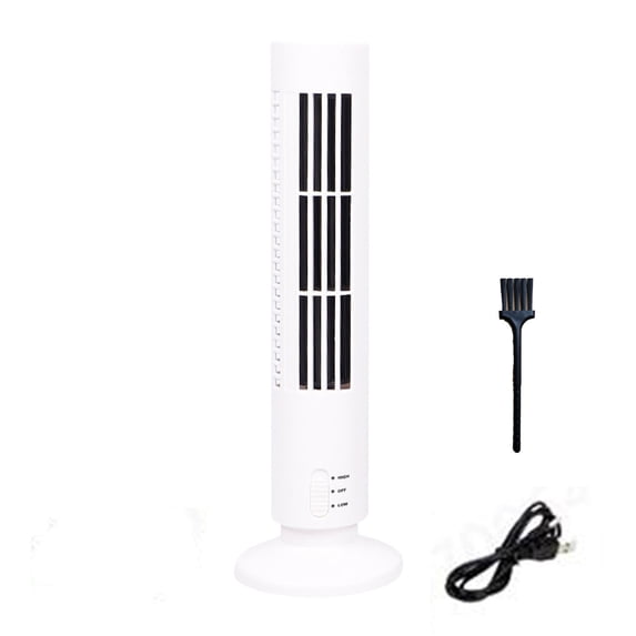 EUDIDV Portable Fan Tower Fan Led Bladeless Fan Tower Fan Mini Vertical Conditioner;Suitable for Indoor and Outdoor Use