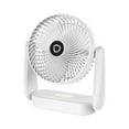 thumbnail image 1 of EUDIDV Portable Fan USB Vertical Hanging Portable High Wind Lighting Fan Silent And Light Supplementing Three In One Fan;Suitable for Indoor and Outdoor Use, 1 of 1