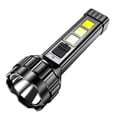 thumbnail image 1 of EUDIDV Portable Flashlight COB Strong Light Flashlight Portable USB C Rechargeable Bright Household LED Lamp Built-in Battery With Power Display Durable Torch Bright, 1 of 7