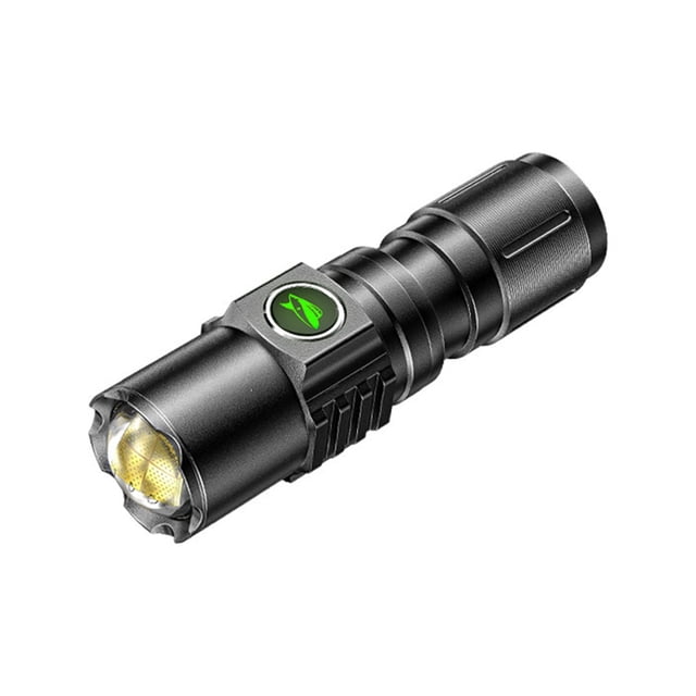 EUDIDV Portable Flashlight LED Flashlight,1000 Lumens Super Bright Flashlight, Zoomable, Rechargeable Flashlight With 4 Modes,, Powerful Handheld Flashlight Durable Torch Bright