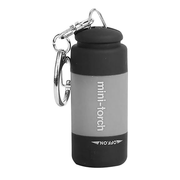 EUDIDV Portable Flashlight Mini-Torch 0.3W 25Lum USB Rechargeable LED Torch Lamp Flashlight Keychain Durable Torch Bright