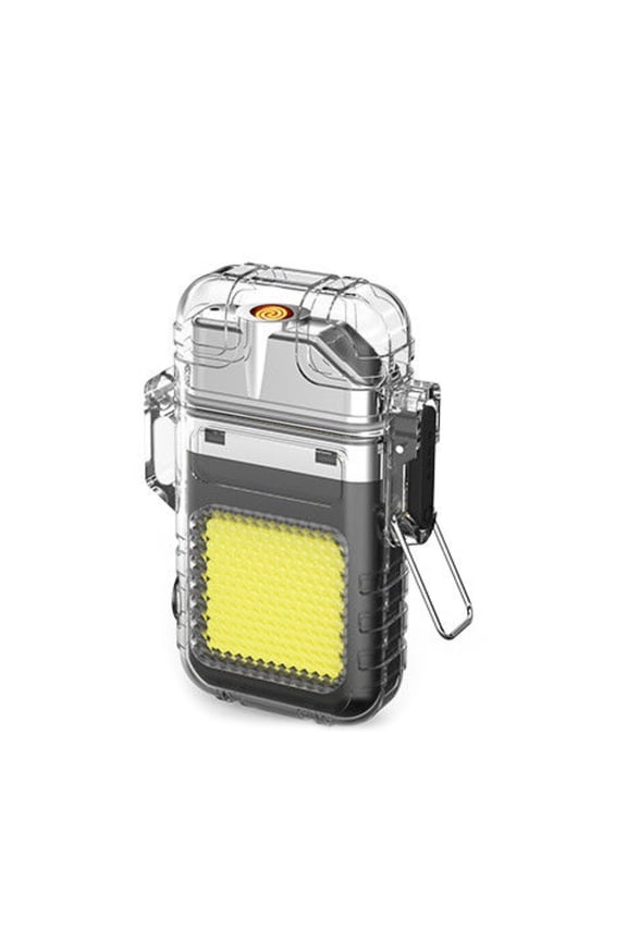 Portable Flashlight Multifunctional Keychain Light, Electric Wire Lighter, Portable Lighting, Work Light, Strong Light Flashlight Durable Torch Bright