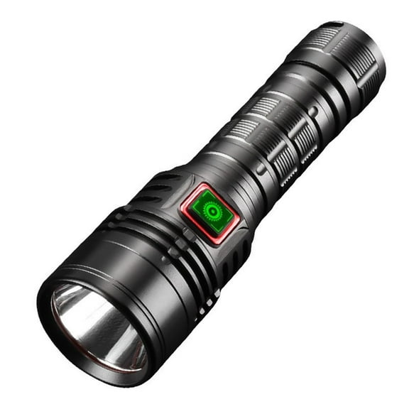 EUDIDV Portable Flashlight New Strong Light Flashlight USB Charging, Long Range Mini Flashlight Aluminum Alloy, Rainproof Lighting, Good Heat Dissipation Durable Torch Bright