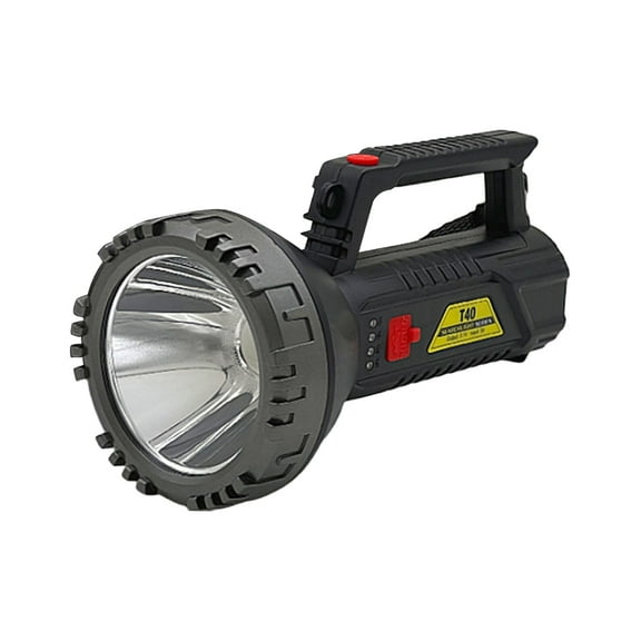 EUDIDV Portable Flashlight Outdoor Household LED Multifunctional USB Charging Emergency Lighting Handheld Flashlight Durable Torch Bright