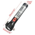 thumbnail image 1 of EUDIDV Portable Flashlight Solar, LED, USB Flashlight,USB Charging Car Strong Light Flashlight Durable Torch Bright, 1 of 5
