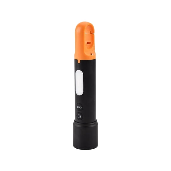 EUDIDV Portable Flashlight Zoomable Led Flashlight With COB Sidelight With Hook Recharge Lantern Flashlight Water Proof Portable Handheld Torch For Camping Emergency Home Use 9 Gears Durable Torch