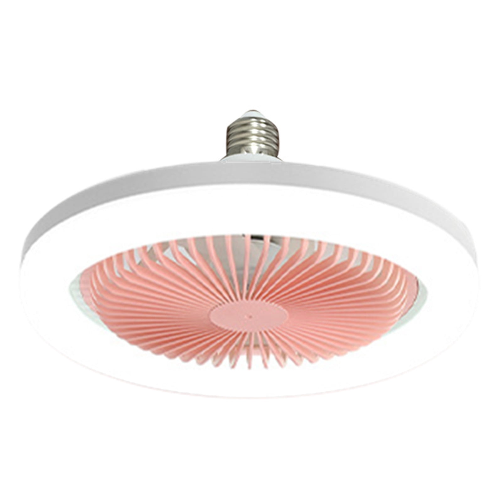 EUDIDV Portable Lighted Fans Ceiling Fan With Lights,Enclosed Low ...
