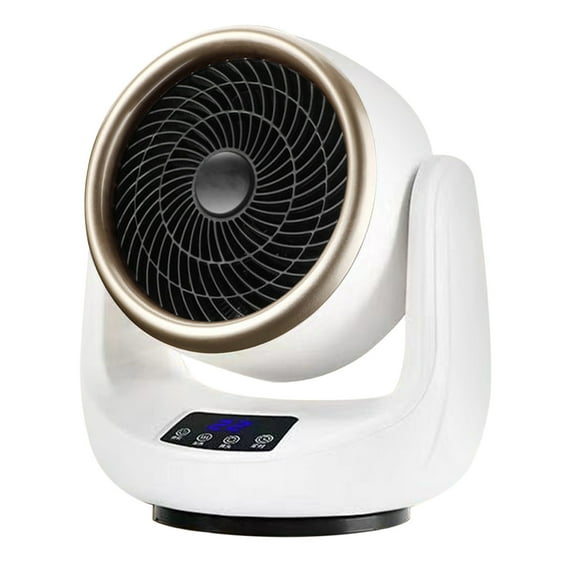 EUDIDV Portable Room Heater Fan Heater & Fan, Ceramic Fan Heater, Touchscreen, 1000/1200/1500 Watt, Shakes The, 3 Overheating Protection, Mobile Heater For Rooms 30 M² Electric Heater