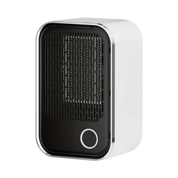 EUDIDV Portable Room Heater Heater Fan Household Vertical Small Electric Heater 2Gears 1200W Overheat Protection Intelligent Remote Control Timed Large Energy Saving Area Quick Heater Electric Heater